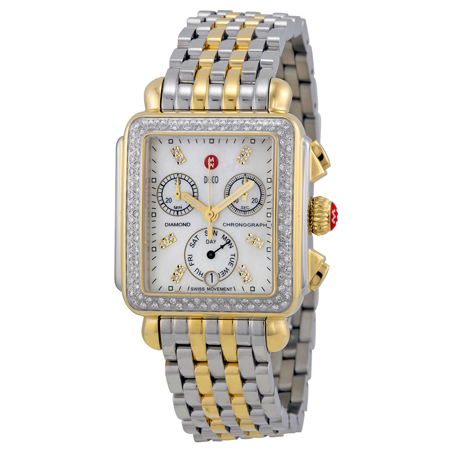 Michele MWW06P000108 Imitation Timeless Elegance Gold-Plated Watch