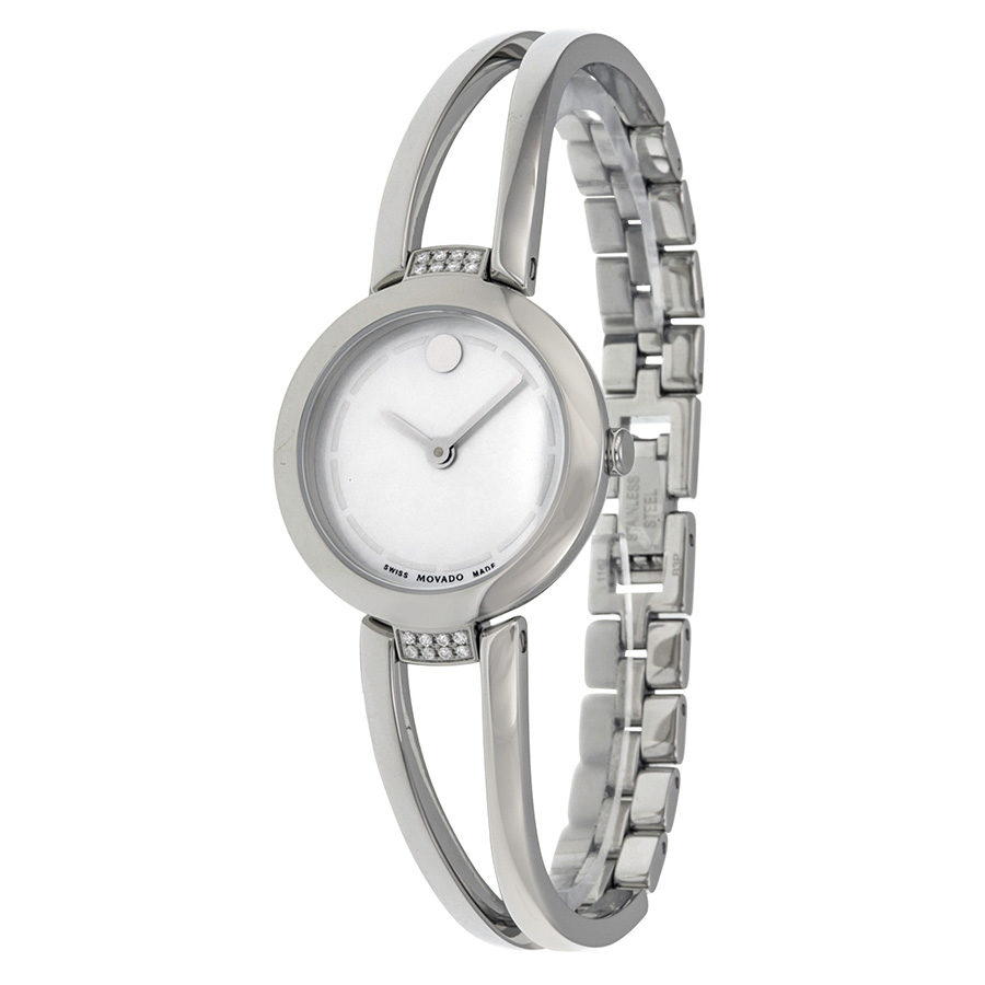 Timeless Elegance Movado Amorosa 0606813 Automatic Stainless Steel Watch