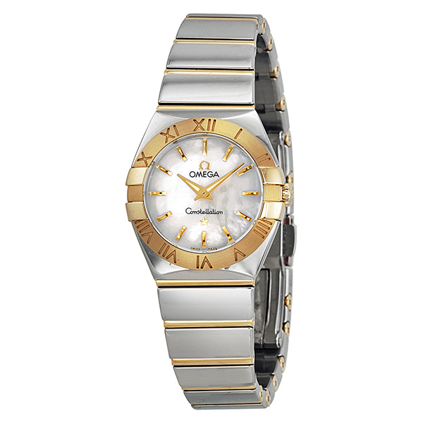 Omega Constellation Classic Timepiece, Self-Winding Gold Chronograph, Radiant Gold Case