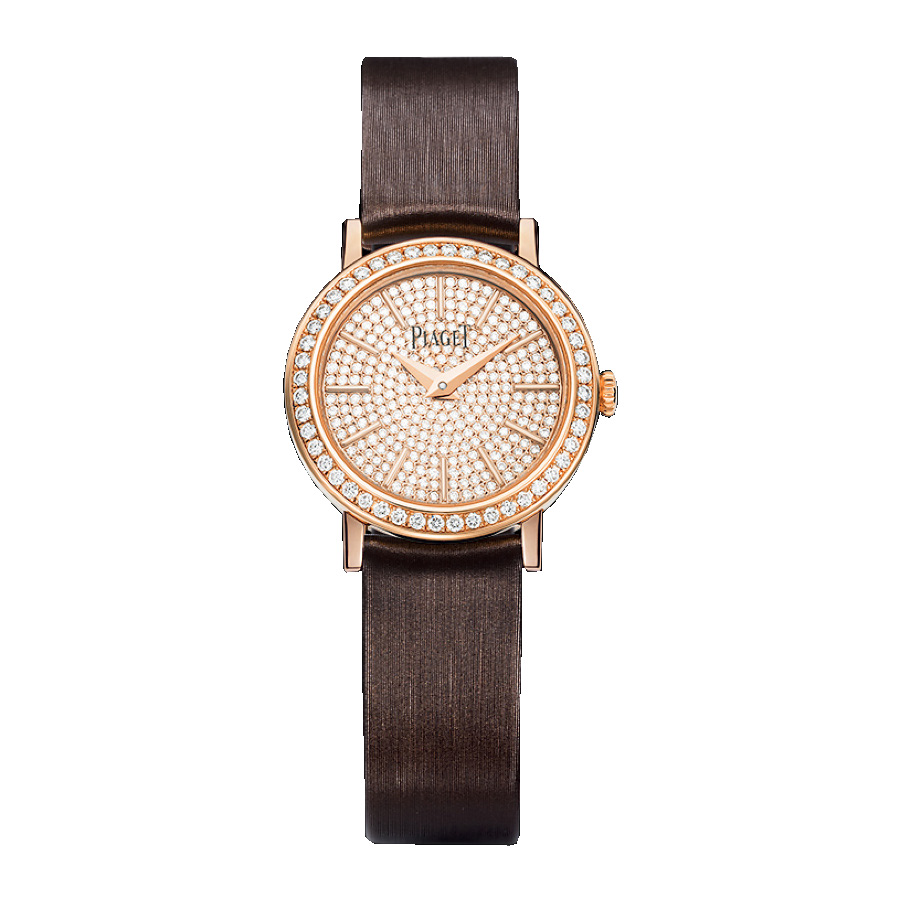 Piaget G0A37034 Clone 18K Rose Gold Automatic Watch with Jet Black Face
