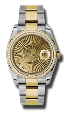 Luxury Lady's Watch: Rolex Datejust 116243CSBRO - Steel & Gold Fusion, Black Dial Beauty