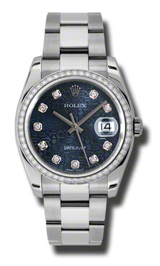 Omega Datejust 41mm Blue Dial Swiss Clone with Date Function Watch