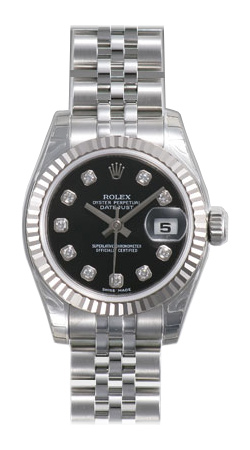 Classic Rolex Datejust 41mm Black Dial Auto Chrono Replica Watch