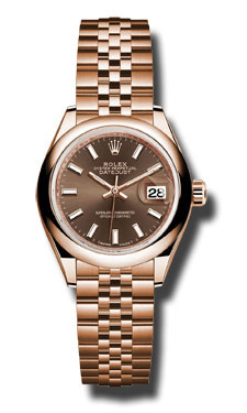 Rolex Datejust 279165CHSJ 18K Everose Gold Replica Watch