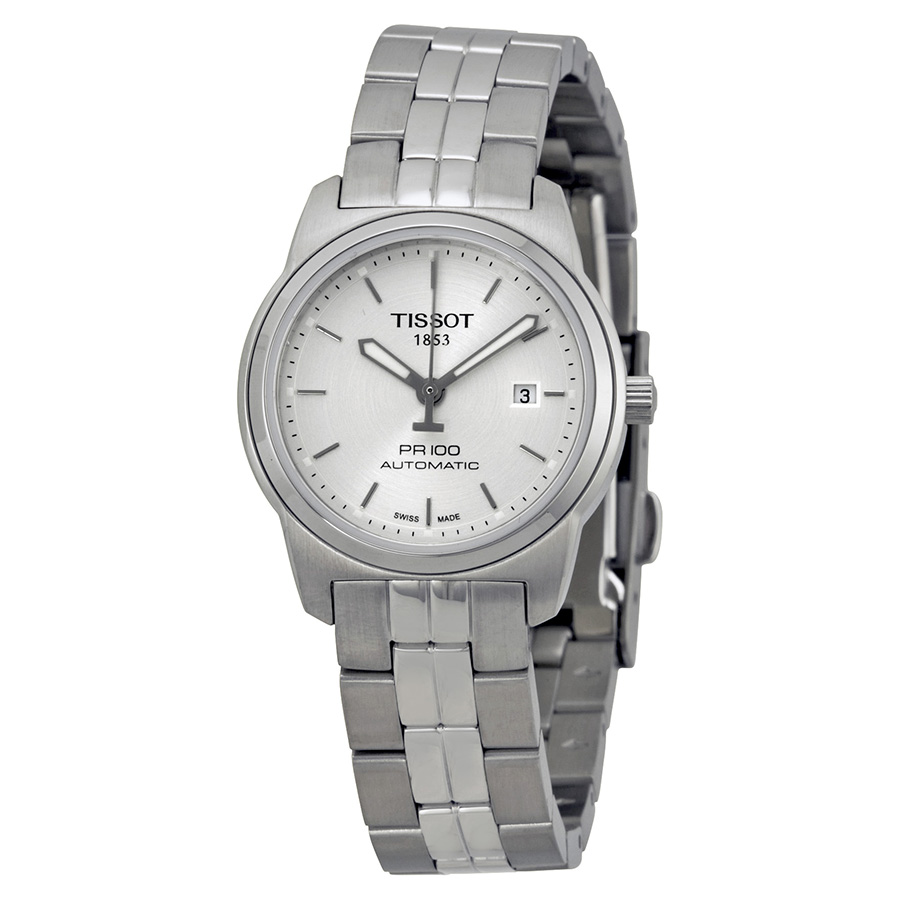 Tissot PR100 Lady's Steel Chronograph - Silver Dial - Automatic Movement
