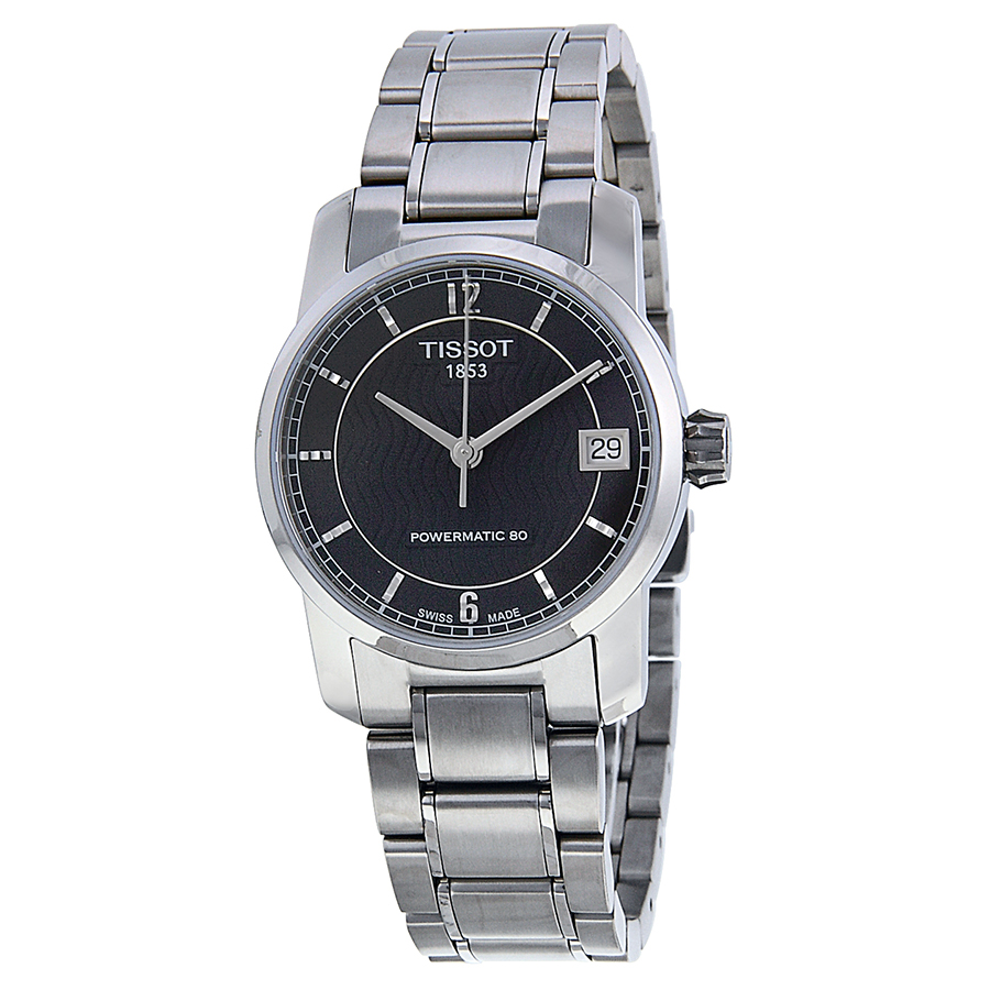 Tissot T-Classic Automatic Watch - Timeless Elegance in Stainless Steel & Black Face
