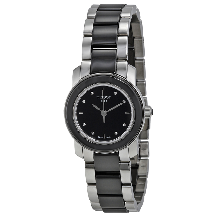 Tissot T-Trend Stylish Timepiece石英机械 22mm雅致银链