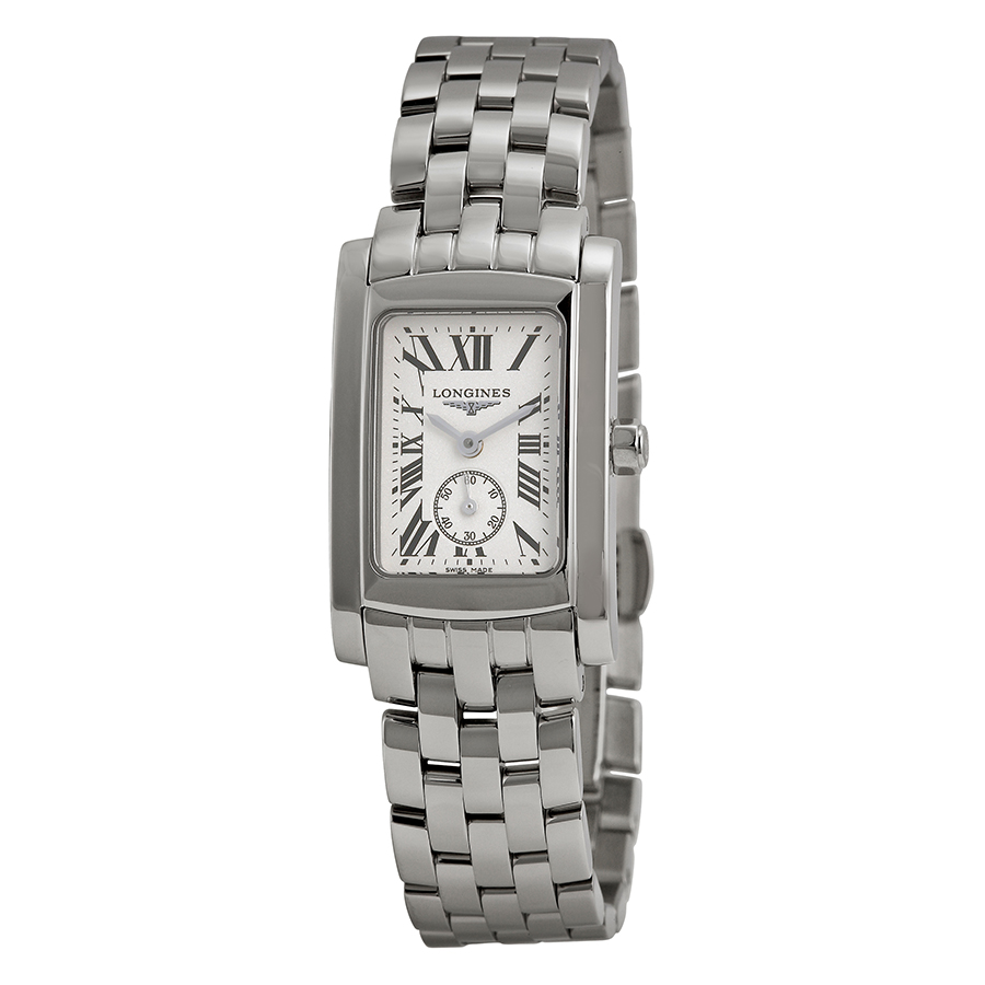 Longines DolceVita L5.155.4.71.6 Swiss Imitation Silver Timepiece with Black Roman Dial
