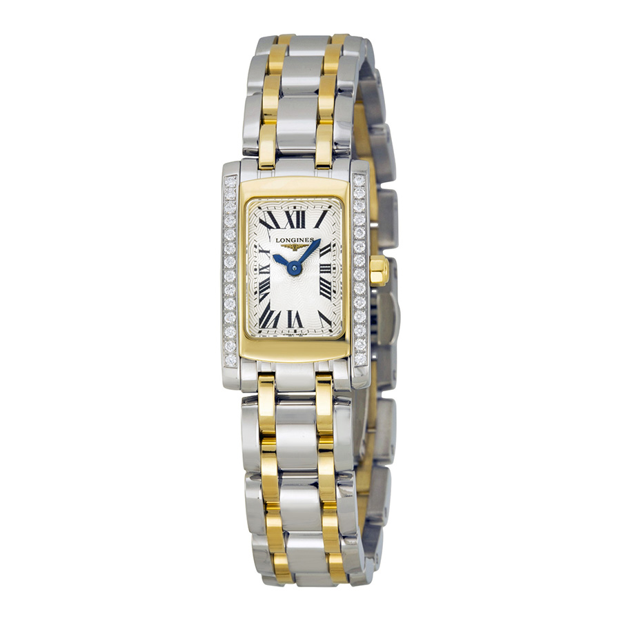 Longines DolceVita L5.158.5.78.7 Imitation Swiss Quartz Timepiece with Mother of Pearl Dial & Gold Case