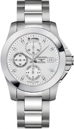 Longines HydroConquest Automatic Dive Watch - 43mm Stainless Steel - Black Dial - 200m Water Resistant