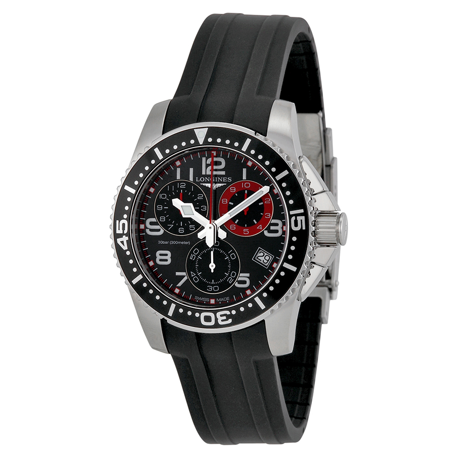 Longines HydroConquest Dive 43mm Automatic Black Face Stainless Steel Watch
