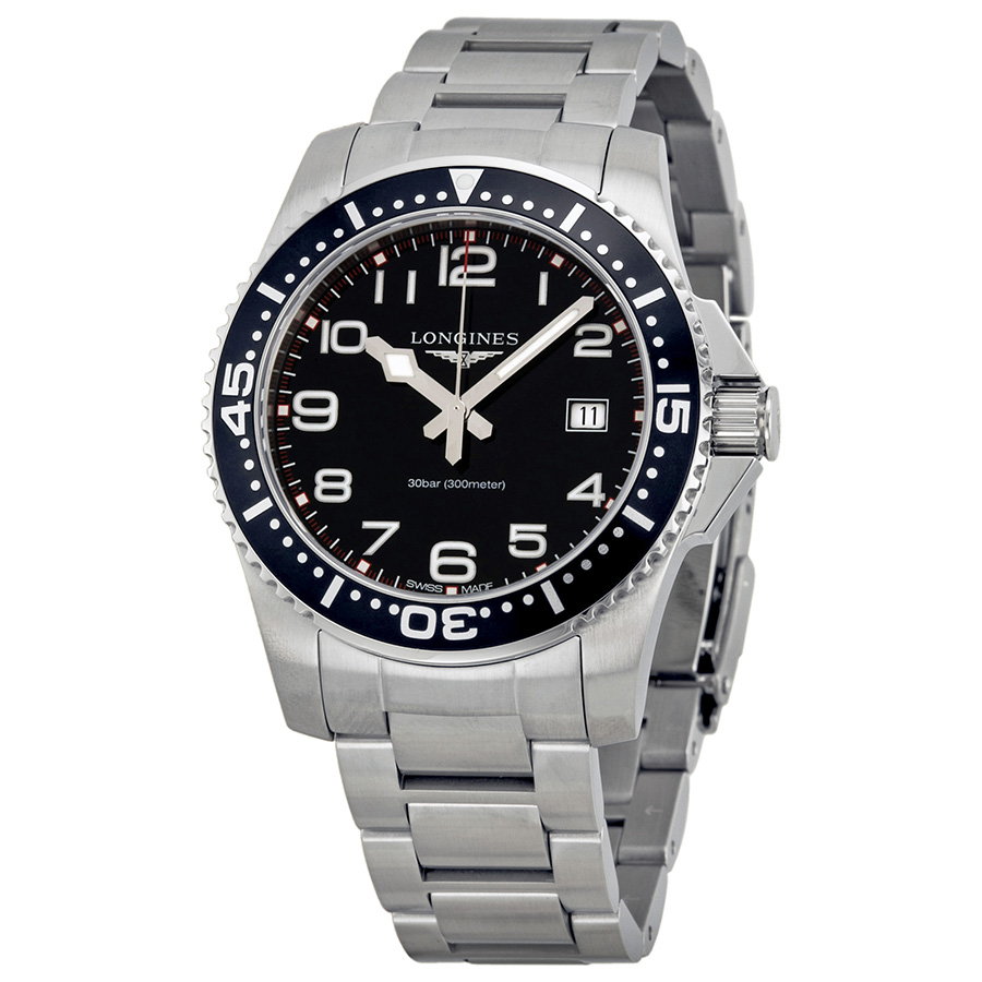 Longines HydroConquest Quartz Dive Watch with Blue Dial & Steel Case