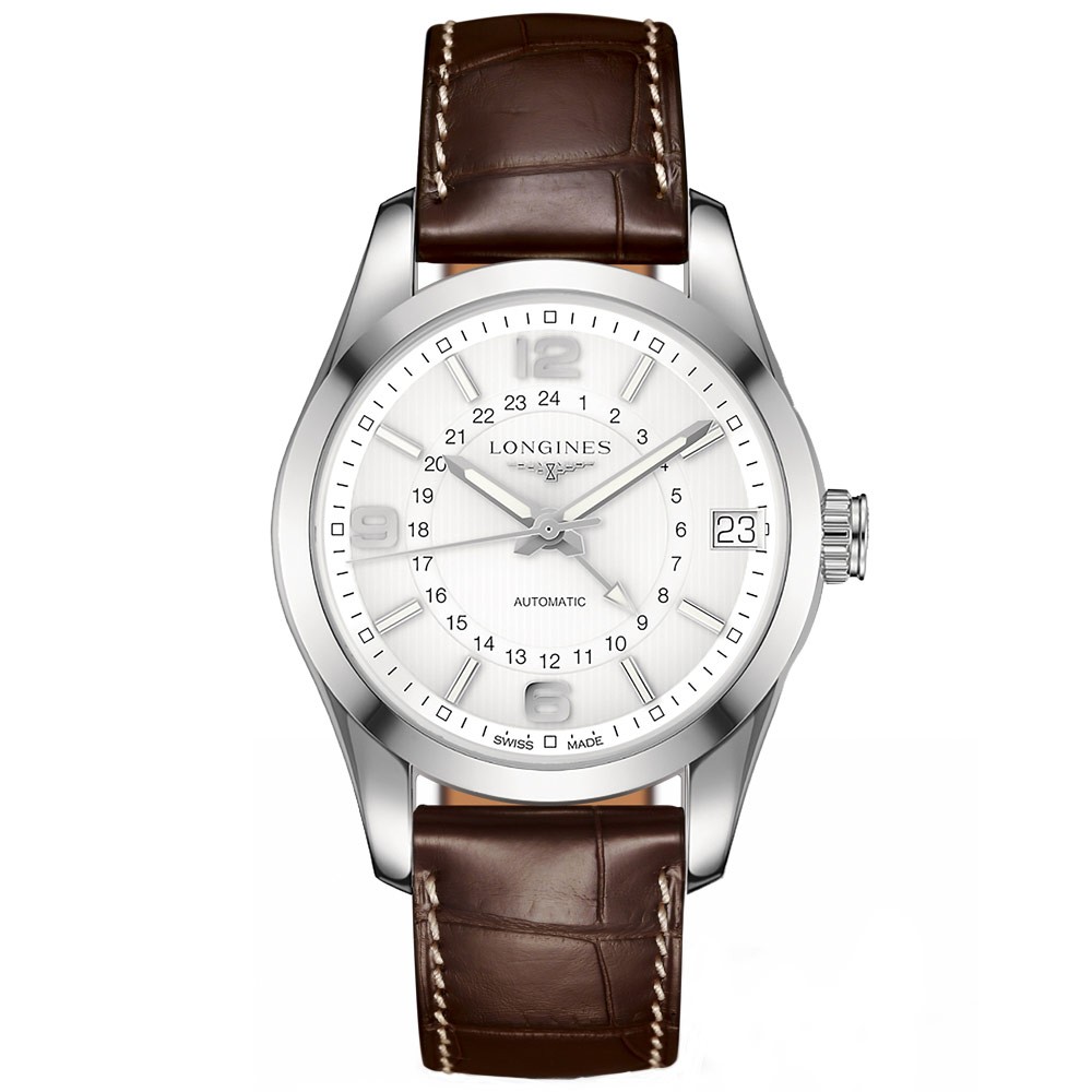 Longines L2.799.4.76.3 Stainless Steel自动上链黑面潜水腕表