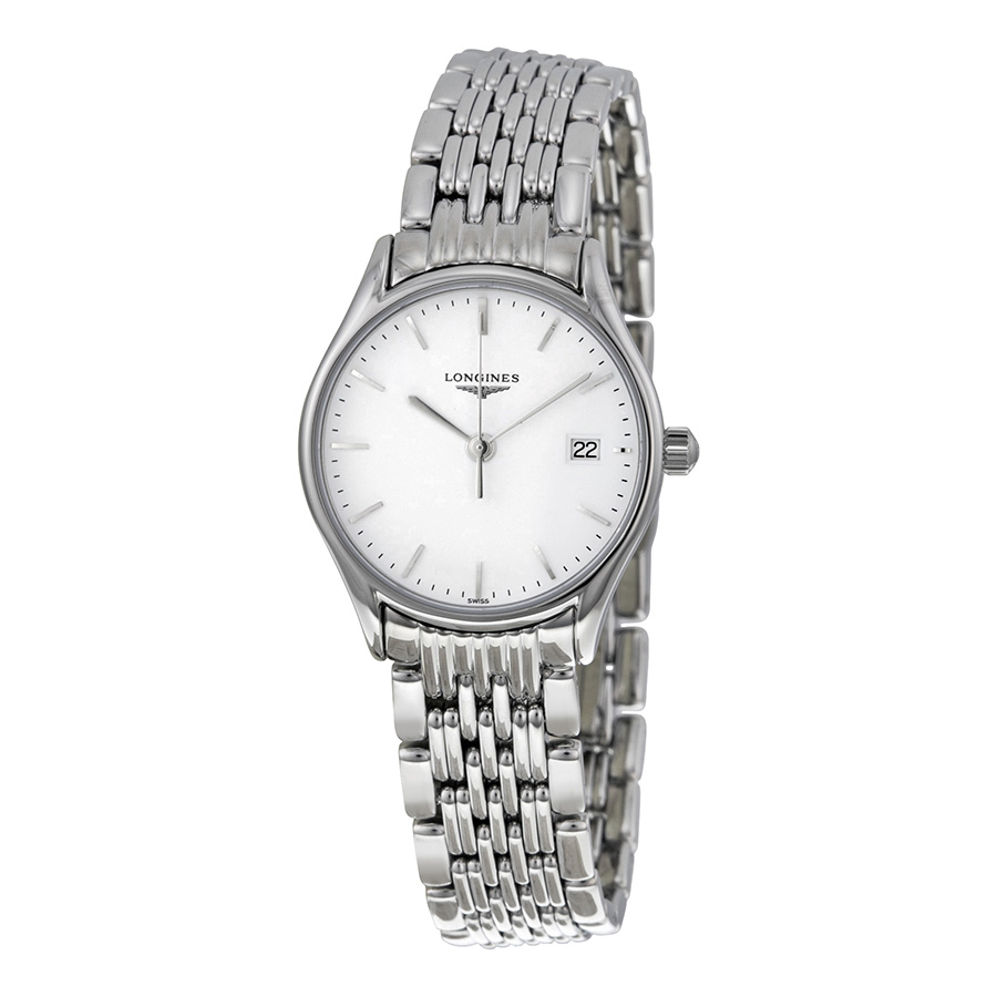 Longines L42594126 Swiss Automatic Chronograph Watch - Sleek Blue Steel Bezel