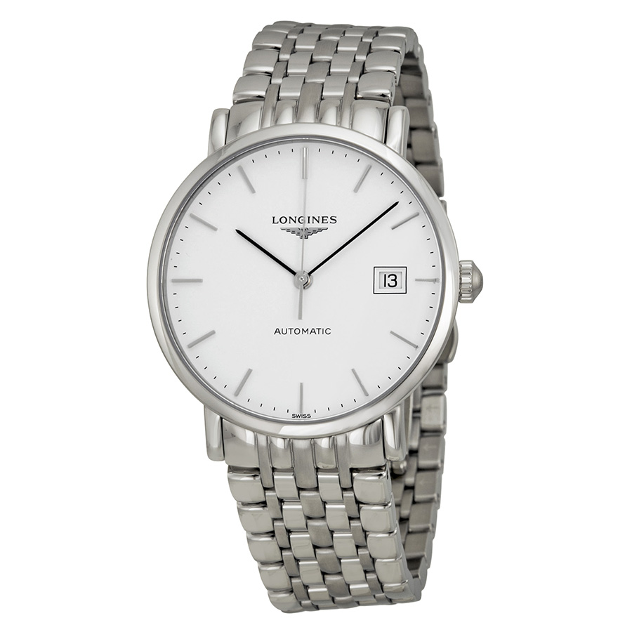 Longines L48104126 Imitation Swiss Luxury Chronograph White Dial Watch