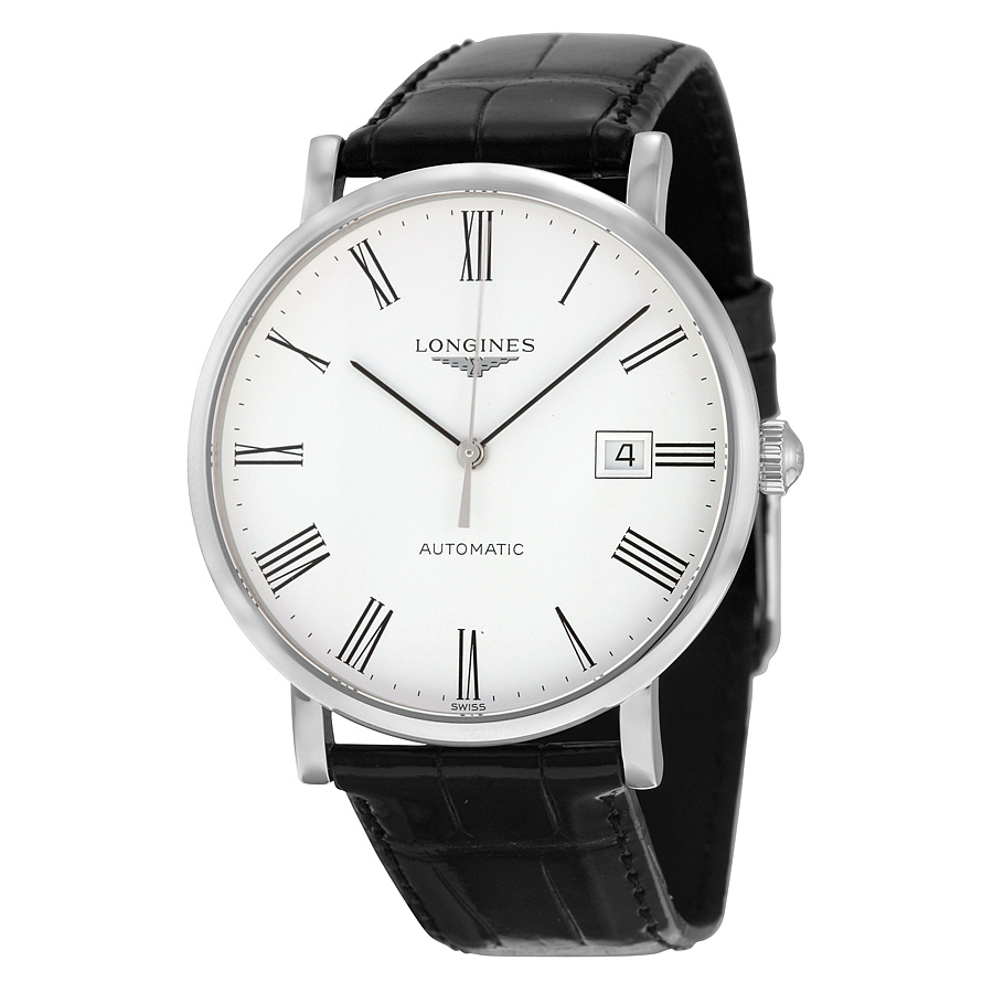Longines L4.910.4.11.2 White Dial Automatic Steel Watch