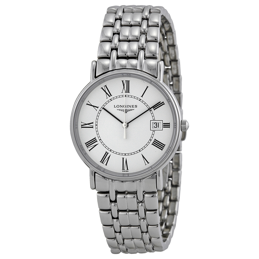 Longines L4.720.4.11.6 Classic Stainless Steel Self-Winding Automatic Silver Dial Watch