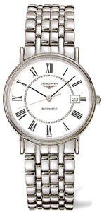 Longines L4.721.4.11.6 White Gold Automatic Classic Ladies Watch