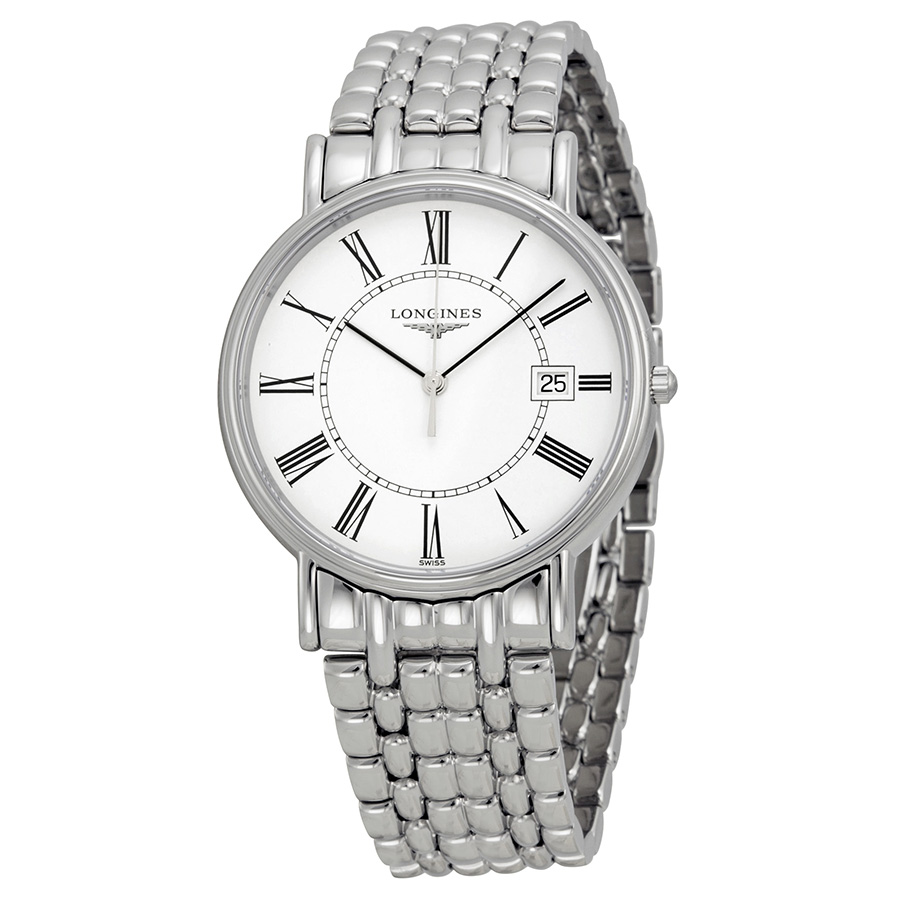 Longines La Grande Classique Swiss Clone L4.790.4.11.6 41mm Silver Case Black Face Automatic Water-Resistant Watch