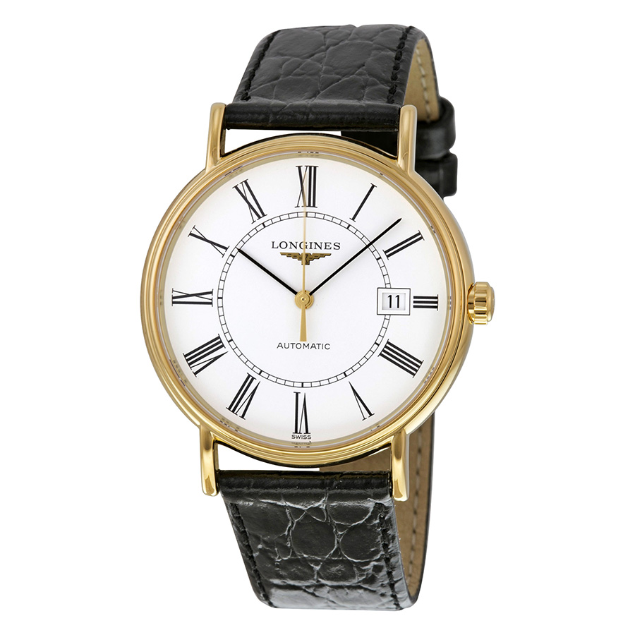 Longines Classique L4.921.2.11.2 Gold-Plated SS Automatic 40mm Watch