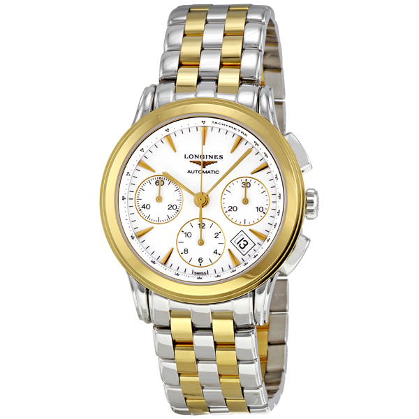 Longines Classic Diver L48033227 White Face Stainless Steel Automatic Watch