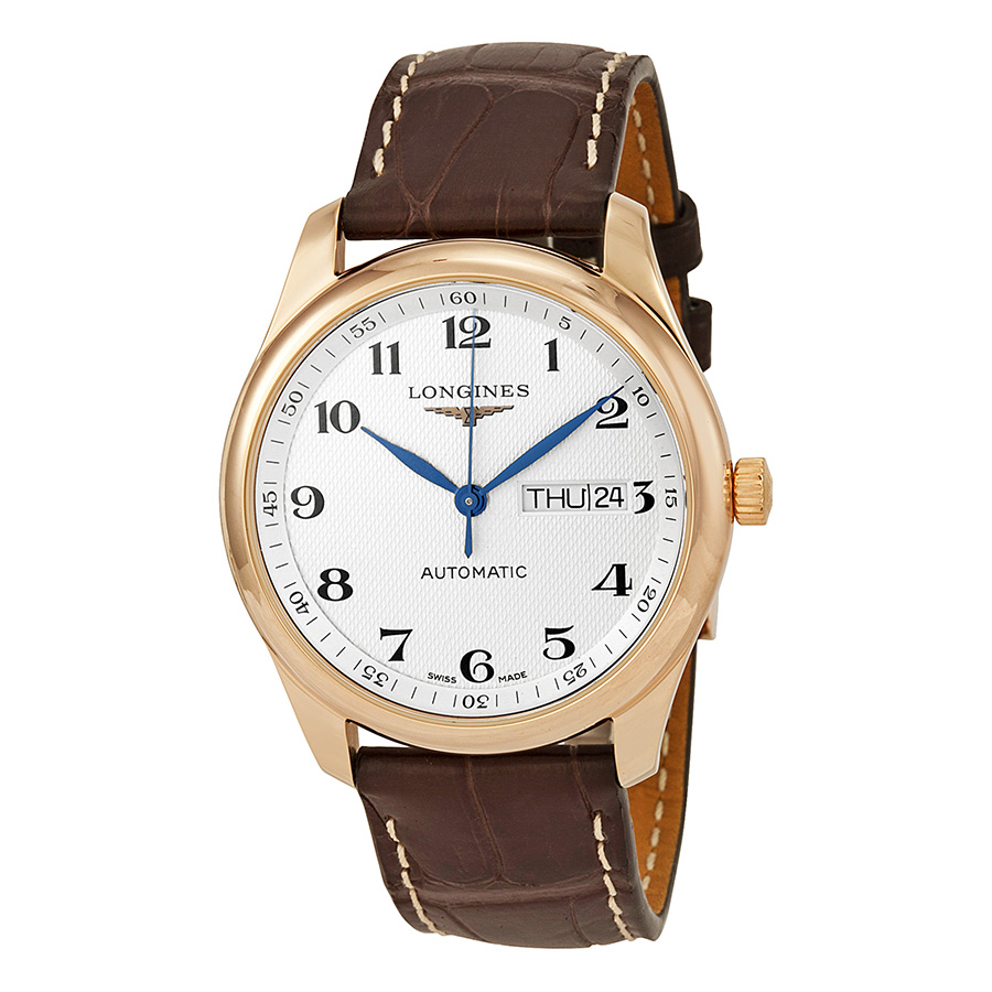 Longines Master Collection L27558783 18K Rose Gold Automatic Chronograph Watch - Timeless Elegance