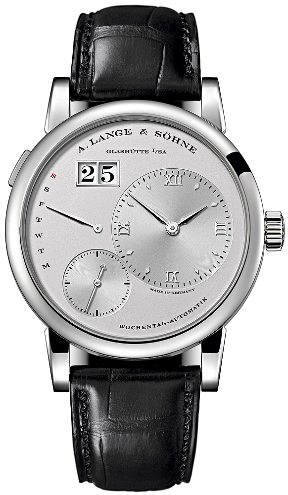 Lange 1 A. Lange & Sohne Automatic 320.025 Swiss Reps Silver Watch