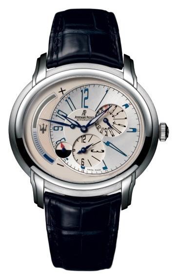 Audemars Piguet Millenary Automatic Platinum Case Skeleton Dial Watch