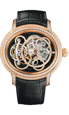 Audemars Piguet Millenary Skeleton Timepiece - Swiss Clone w/ Blue Sunray Dial & Rose Gold Case