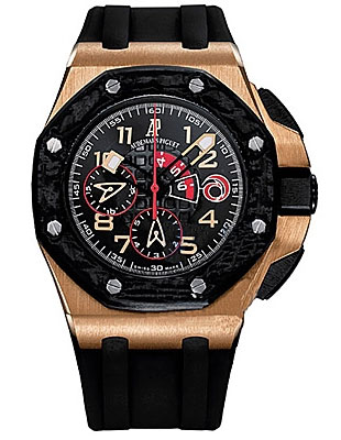 Audemars Piguet Royal Oak Offshore Clone 41mm Self-Winding Black PVD Watch