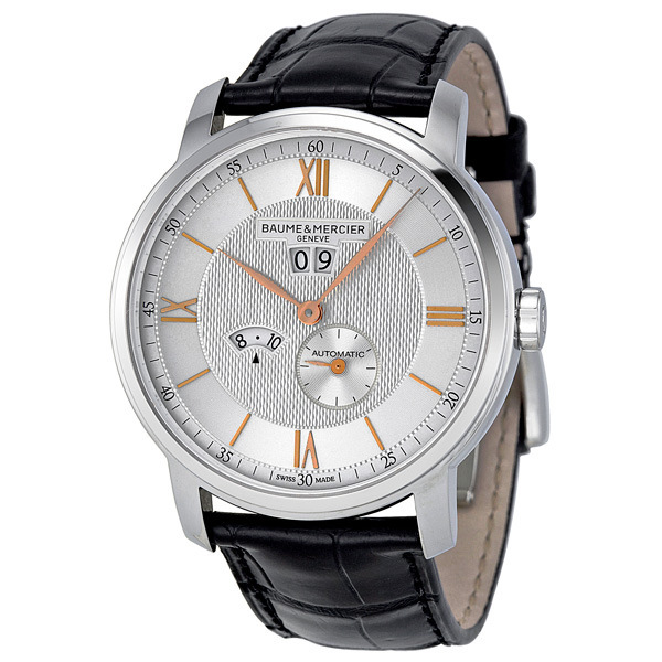 Baume et Mercier Classima 10038 Mens Watch - Classic Elegance Automatic Silver Dial 40mm Replica