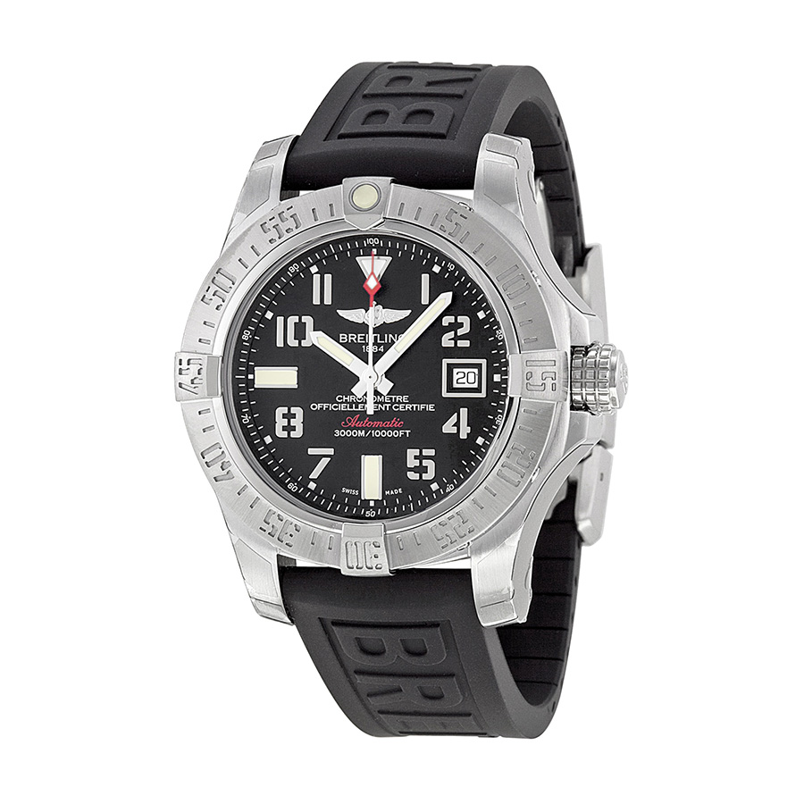 Breitling Avenger A1733110 Black Carbon Case Automatic Dive Watch