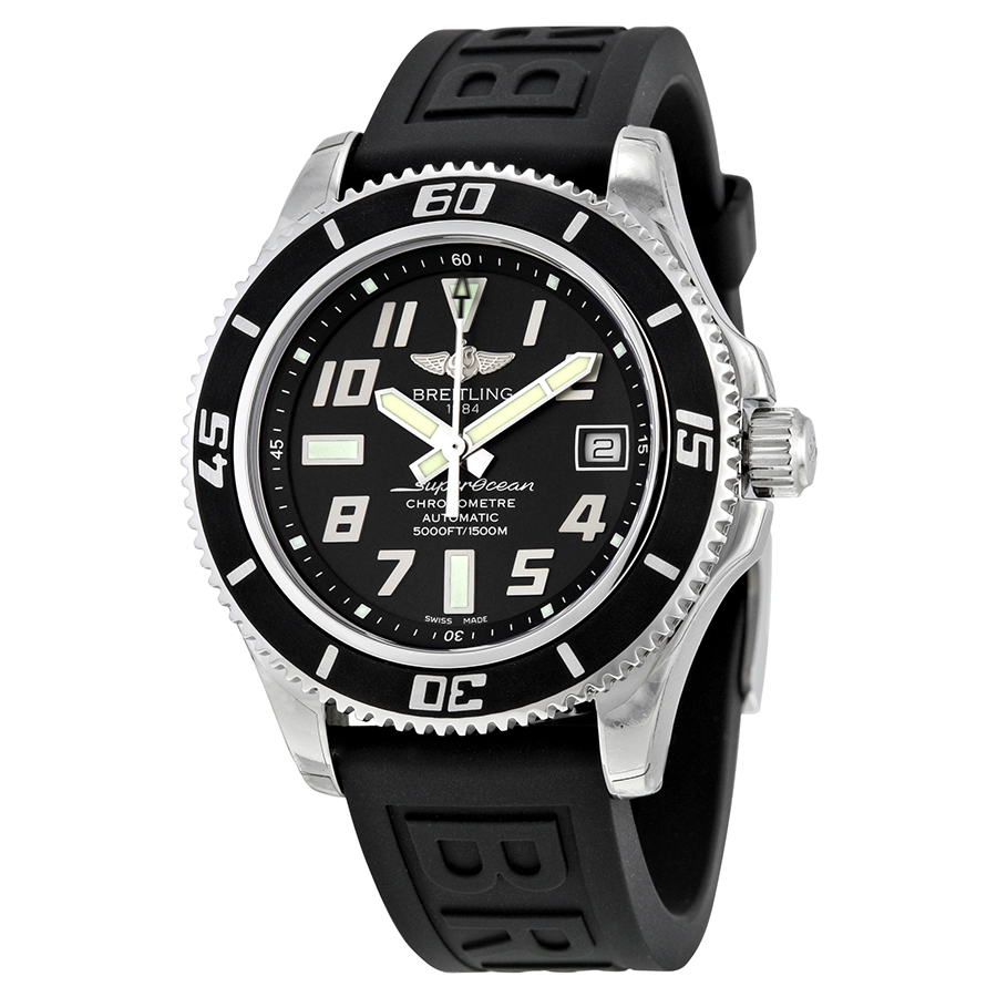 Breitling Avenger Automatic Black Face Men's Dive Watch