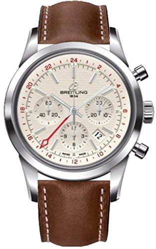Breitling Avenger II Silver Automatic Chronograph Dive Watch