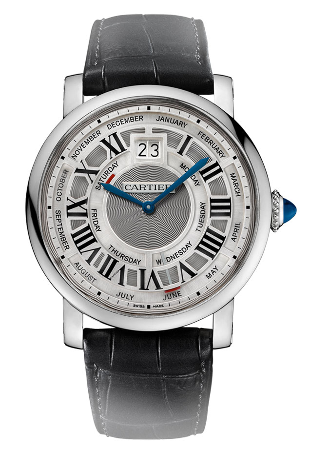 Cartier Rotonde W1580002 Steel Automatic Watch: Precision Elegance with Timeless Glam