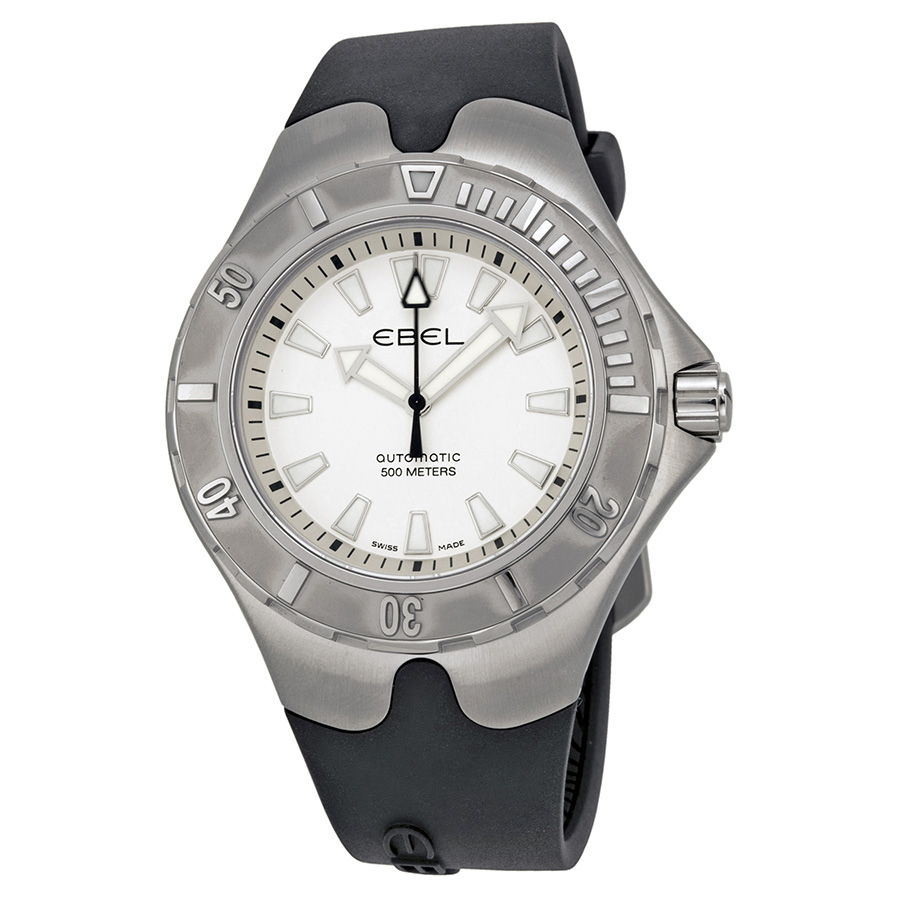 Ebel Sport 1215882 Swiss Clone Automatic Black Strap 42mm Diver Watch