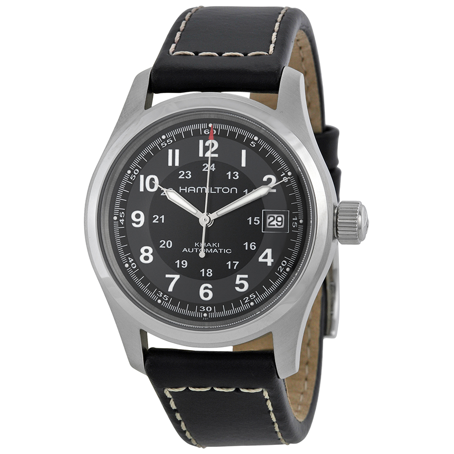 Hamilton Khaki Pilot Chrono Black Face Imitation Watch