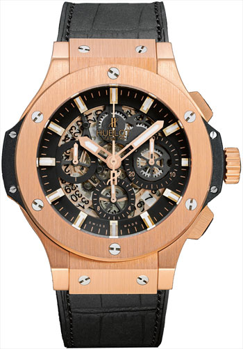 Hublot Big Bang Replica GMT Automatic Chronograph with Black Dial & Sapphire Crystal