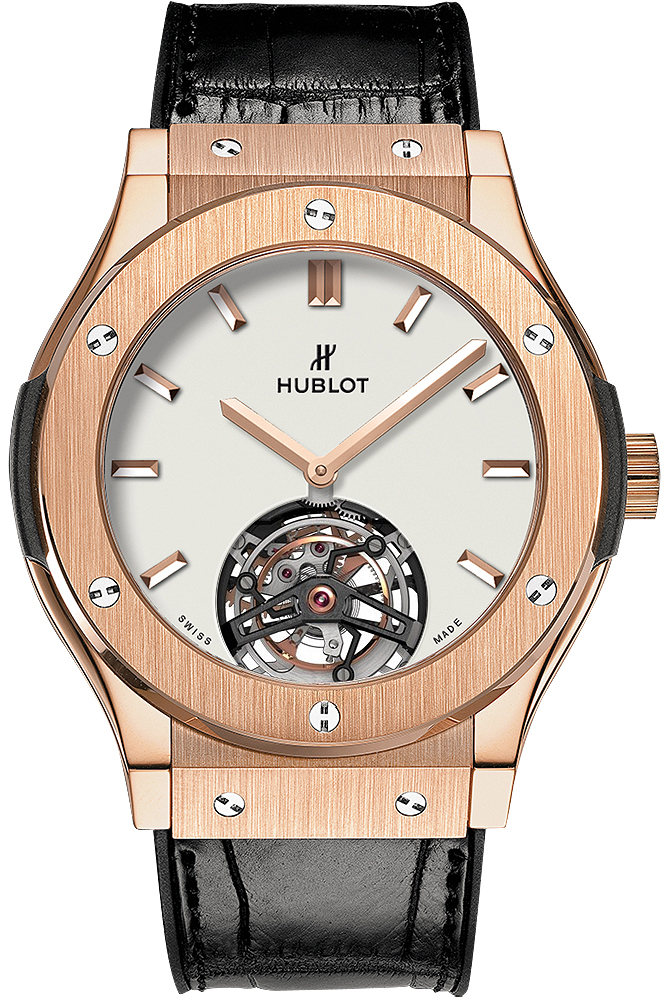 Hublot Classic Fusion Automatic 45mm Black DLC Case Replica Watch