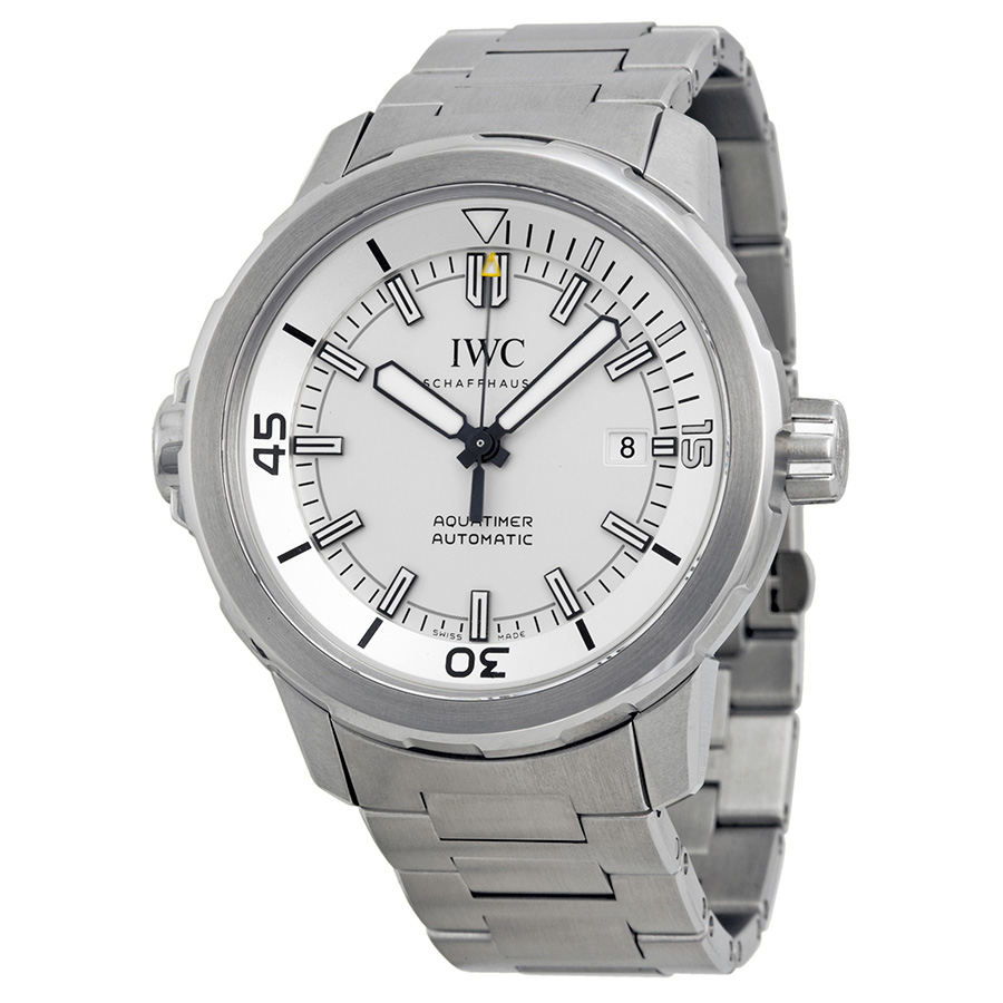 IWC IW329004 Mens Watch - Swiss Automatic Chronograph - Black Dial - Stainless Steel Case