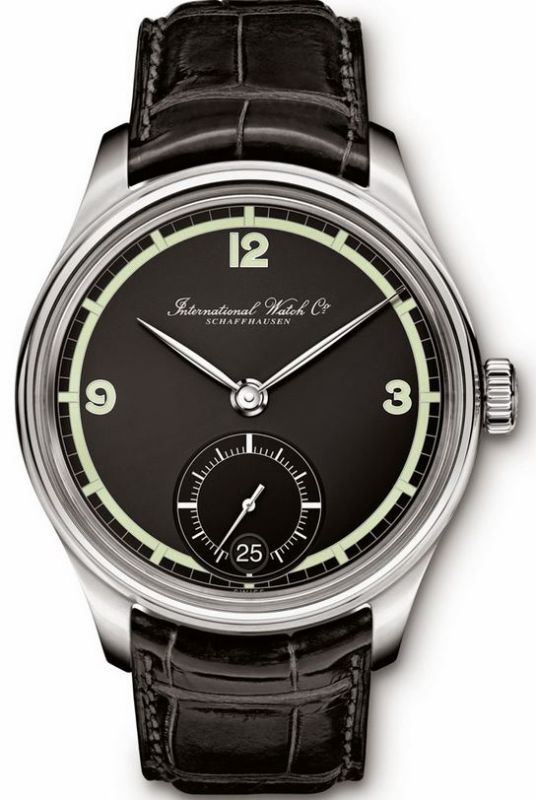 IWC Portugieser IW510205 Jet Black Chronograph Steel Watch