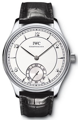 IWC Portuguese IW544505 Clone Swiss Movement White Gold Bezel Automatic Chronograph Watch