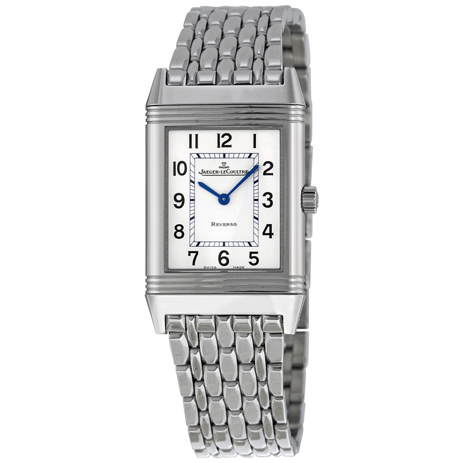Jaeger LeCoultre Reverso Q2518110 White Gold Art Deco Clone Watch