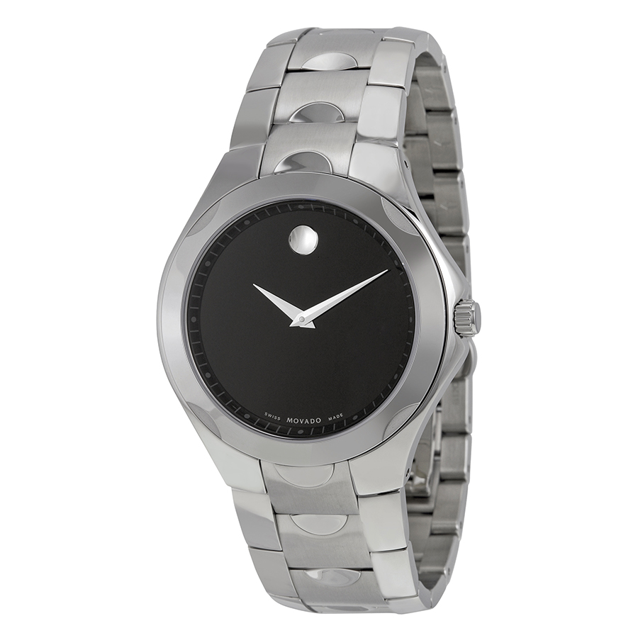 Replica Movado Luno Sport Automatic Jet Black Face Water Resistant Watch