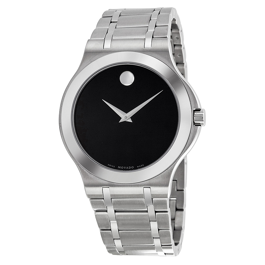 Movado Swiss Master Chronograph Automatic Jet Black Watch