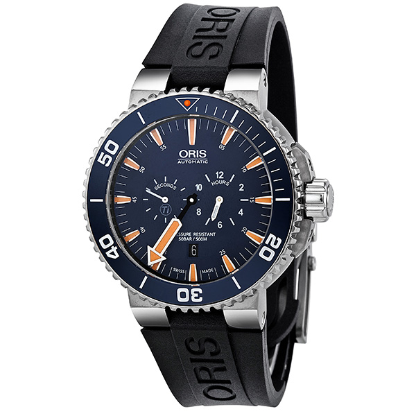 Oris Aquis Dive Pro 41mm Stainless Steel Black Face Automatic Water Resistant Watch