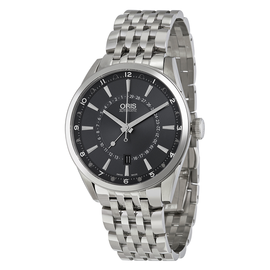 Oris Artix Dive Chrono 41mm Stainless Steel Black Face Automatic Water Resistant Watch