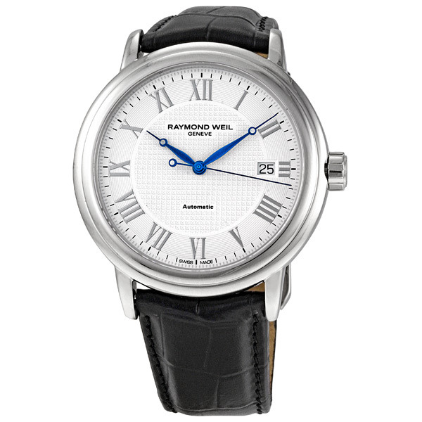 Raymond Weil Maestro Chronograph Automatic Black Steel Case Dive Watch