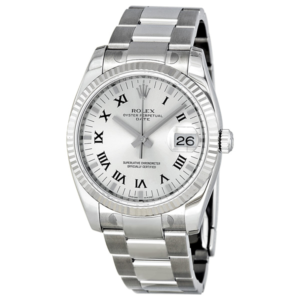 Rolex Datejust 115234SRO Imitation Stainless Steel Automatic Champagne Dial Mens Watch