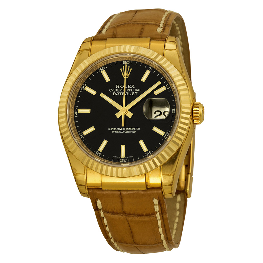 Rolex Datejust 41mm Black Dial Automatic Replica Watch